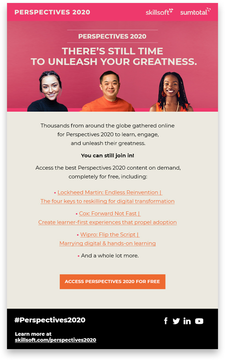 Perspectives 2020 Email 2